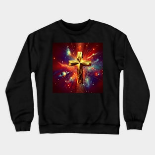 Cosmic Cross . Crewneck Sweatshirt